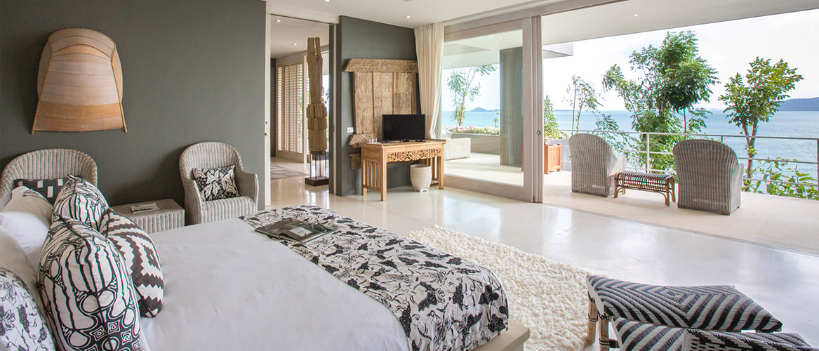 Element of 8 - Bedroom three with magnificent view